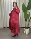 Ayra İthal Tasarım Elbise Pembe