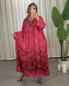 Ayra İthal Tasarım Elbise Pembe
