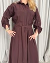 Belina Elbise Bordo