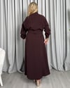 Belina Elbise Bordo