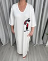 Bunny Basic Elbise Beyaz