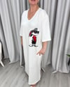 Bunny Basic Elbise Beyaz