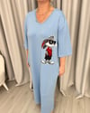 Bunny Basic Elbise Mavi
