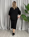 Clara Triko Takım Siyah