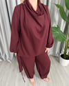 Elanur Tasarım Takım Bordo