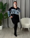 İcon Tasarım Sweatshirt Siyah