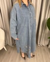 Irina Denim Elbise