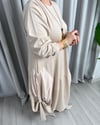 Karen Tasarım Elbise Ekru