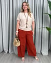Kos Cotton Pantolon Kiremit