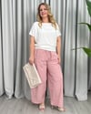 Kos Cotton Pantolon Pembe