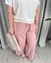 Kos Cotton Pantolon Pembe