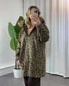 Kürk Deteylı Leopar Kaban