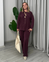 Kylie İkili Takım Bordo