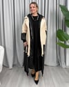 Lara Tasarım Kaban Bej Siyah