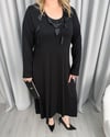 Larin Basic Elbise Siyah