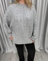 Layla Simli Kazak Gri