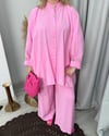 Leyli Tasarım Takım Pembe