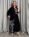 Lina Gömlek Elbise Siyah