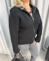 Linda Triko Hırka Siyah