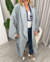 Liva Salaş Denim Ceket Mavi