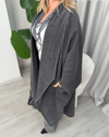 Liva Salaş Denim Ceket Siyah