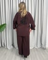 Lola Tasarım Takım Bordo