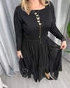 Madonna Tasarım Elbise Siyah