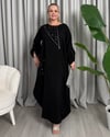 Maria Tasarım Elbise Siyah