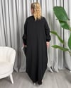 Maria Tasarım Elbise Siyah
