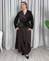 Maria Tasarım Takım Siyah Kahve
