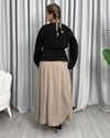 Maria Tasarım Takım Vizon Siyah