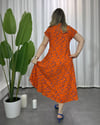 Melodi Elbise Orange