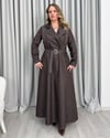 Merlin Denim Elbise Kahve