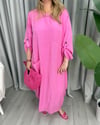 Mira Salaş Elbise Pembe