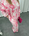 Miranda Keten Takım Pembe Bej