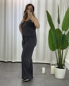 Moka Pantolonlu Takım Füme