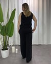 Moka Pantolonlu Takım Siyah