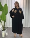 Nadia Payetli Gömlek Elbise Siyah