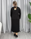 Natali Basic Elbise Siyah