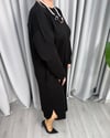 Natali Basic Elbise Siyah