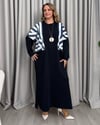 Nelani Tasarım Elbise Lacivert
