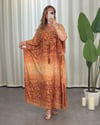 Nitya İpek Kimono Elbise Pembe Somon