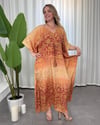 Nitya İpek Kimono Elbise Pembe Somon