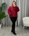 Orjinal Marka Massi Bordo Şişme Mont