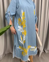 Pomela Denim Elbise