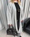 Pomela Hırka Açık Gri