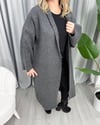 Pomela Hırka Füme