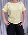 Sandy Basic Bluz Sarı