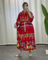 Scarlet Salaş Elbise Kırmızı