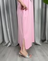 Sena Basic Elbise Pembe